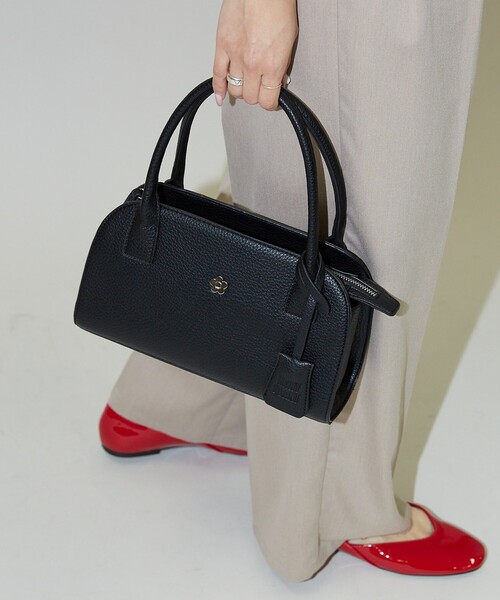 MARY QUANT マリークヮント ハンドバッグ ミニトート ビニール