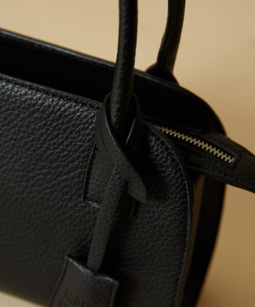 PUBLUX（パブリュクス）の「MARY QUANT × PUBLUX/マリークワント ワンポイント レザレット ハンドルバッグ　限定展開（ハンドバッグ・レディース・ブラウン/ブラック・ONE SIZE）」の12枚目の写真