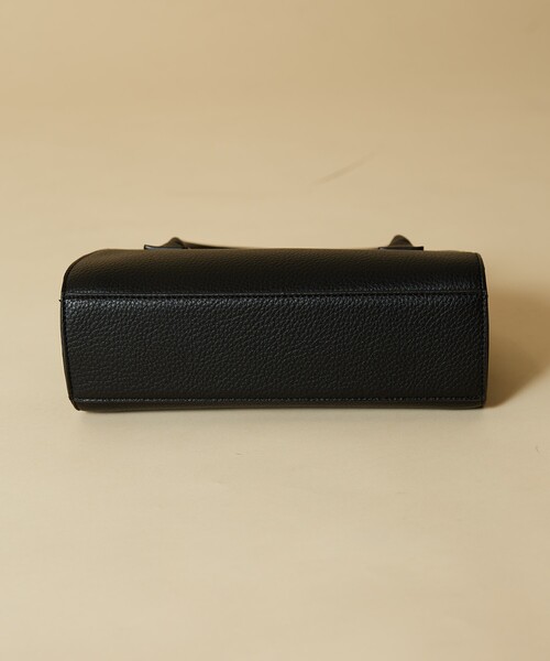 PUBLUX（パブリュクス）の「MARY QUANT × PUBLUX/マリークワント ワンポイント レザレット ハンドルバッグ　限定展開（ハンドバッグ・レディース・ブラウン/ブラック・ONE SIZE）」の14枚目の写真