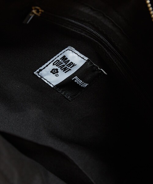 MARY QUANT × PUBLUX レザレットハンドルバッグ　ブラウン MARY QUANT × PUBLUX レザレットハンドルバッグ ブラウン - メルカリ