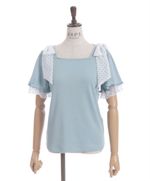 ビッグリボンプルオーバー（Tシャツ/カットソー）｜axes femme