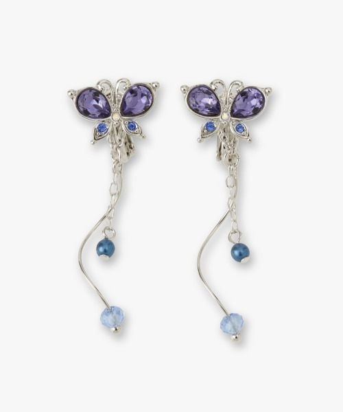すぐ届く☆国内発送 ANNASUI(アナスイ) 蝶モチーフ イヤリング org.jpg