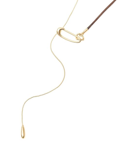 YECCA VECCA（イェッカヴェッカ）の「チェーンコードラリエット（ネックレス・レディース・シルバー/ゴールド・FREE）」の10枚目の写真