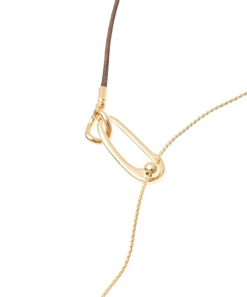 YECCA VECCA（イェッカヴェッカ）の「チェーンコードラリエット（ネックレス・レディース・シルバー/ゴールド・FREE）」の11枚目の写真