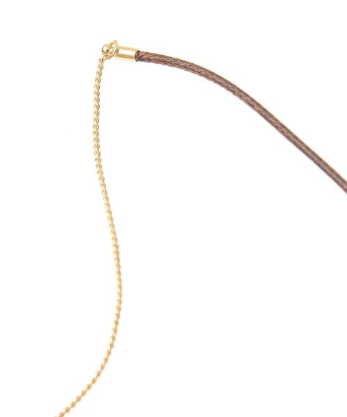 YECCA VECCA（イェッカヴェッカ）の「チェーンコードラリエット（ネックレス・レディース・シルバー/ゴールド・FREE）」の12枚目の写真