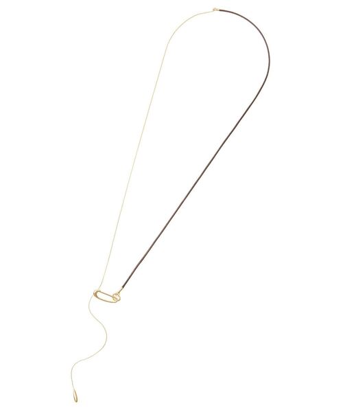 YECCA VECCA（イェッカヴェッカ）の「チェーンコードラリエット（ネックレス・レディース・シルバー/ゴールド・FREE）」の15枚目の写真