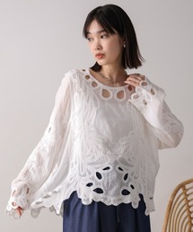 Bou Jeloud | エンブロイダリーブラウス(シャツ/ブラウス)