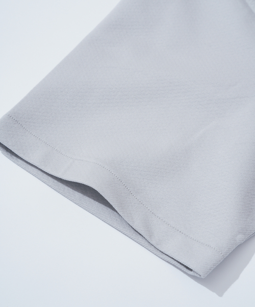 EDIFICE（エディフィス）の「"吸水速乾＆イージーケア" 36ゲージ ツイリー ドライ クルーネック Tシャツ（Tシャツ/カットソー・メンズ・グレー/ライトグレー/カーキ/ダークブルー・SMALL/MEDIUM/LARGE/X-LARGE）」の18枚目の写真