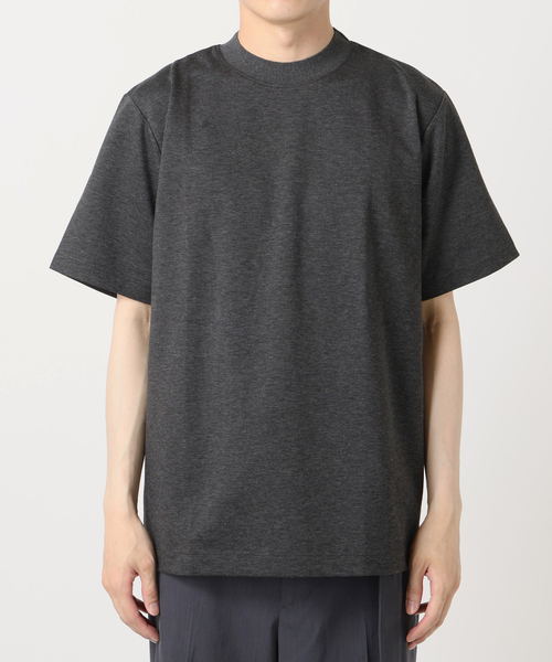 EDIFICE（エディフィス）の「"吸水速乾＆イージーケア" 36ゲージ ツイリー ドライ クルーネック Tシャツ（Tシャツ/カットソー・メンズ・グレー/ライトグレー/カーキ/ダークブルー・SMALL/MEDIUM/LARGE/X-LARGE）」の8枚目の写真