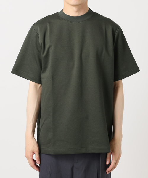 EDIFICE（エディフィス）の「"吸水速乾＆イージーケア" 36ゲージ ツイリー ドライ クルーネック Tシャツ（Tシャツ/カットソー・メンズ・グレー/ライトグレー/カーキ/ダークブルー・SMALL/MEDIUM/LARGE/X-LARGE）」の21枚目の写真