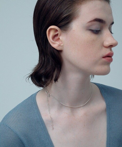 and cloud(アンドクラウド)の「Ink Bubble Necklace(ネックレス・レディース・シルバー・FREE)」の8枚目の写真