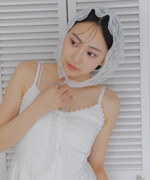 3.3 Field Trip （3.3フィールドトリップ）の「3.3 Field Trip／ハートボタンホールワンピース（ワンピース・レディース・ホワイト・FREE）」の3枚目の写真