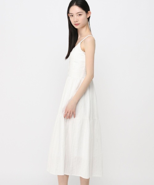 3.3 Field Trip （3.3フィールドトリップ）の「3.3 Field Trip／ハートボタンホールワンピース（ワンピース・レディース・ホワイト・FREE）」の17枚目の写真