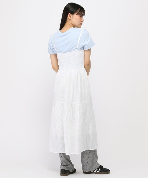 3.3 Field Trip （3.3フィールドトリップ）の「3.3 Field Trip／ハートボタンホールワンピース（ワンピース・レディース・ホワイト・FREE）」の14枚目の写真