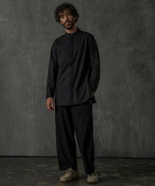 C DIEM(カルペディエム)の「ms6133-Shirts シャツ(シャツ/ブラウス・メンズ・ブラック/グレー/カーキ系・M/L/XL)」の16枚目の写真