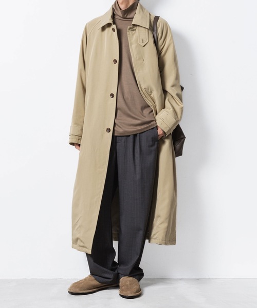 ATTACHMENT(アタッチメント)の「T/W/SI ストレッチギャバジン 1タック イージートラウザーズ / T/W/SI STRETCH GABARDINE 1TUCK EASY TROUSERS(スラックス・メンズ・グレー系/ブラック系/ブラック/ダークネイビー・3/2/1)」の18枚目の写真