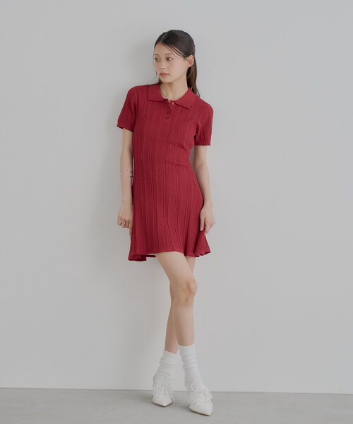 ワンピース PiChuchu SLY | BELTED CUT OUT ショートワンピース (ワンピース(ミニ