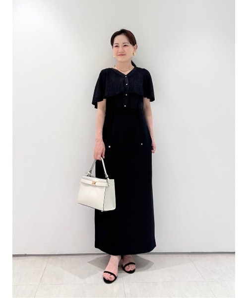allureville(アルアバイル)の「ツイストバックルスクエアショルダーバッグ(ショルダーバッグ・レディース・ブラック/アイボリー・FREE)」の18枚目の写真