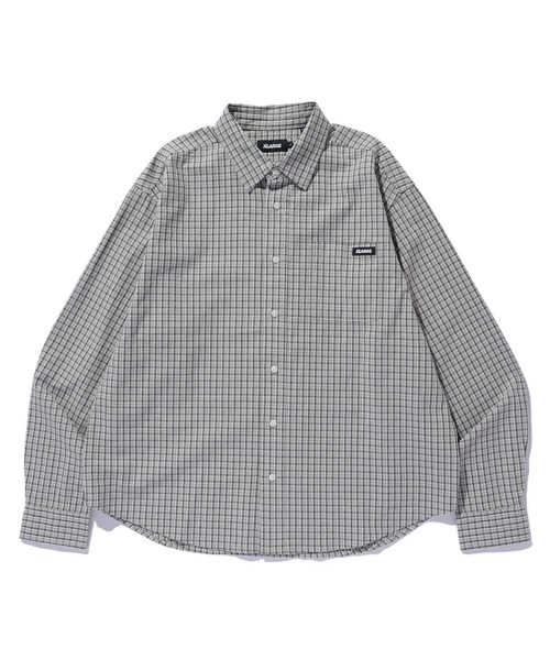 XLARGE（エクストララージ）の「PLAID L/S SHIRT（シャツ/ブラウス・メンズ・ブラック/ブラウン/グリーン・S/M/L/XL）」の13枚目の写真