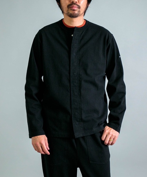 OMNIGOD mens / オムニゴッド ] マックスウエイトジャージー スナップ