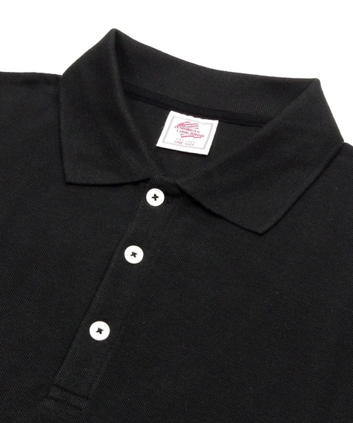 JEMORGAN(ジェーイーモーガン)の「JEMORGAN T/Cカノコ ミニポロシャツ(ポロシャツ・レディース・ブラック/ホワイト/チャコール・FREE)」の12枚目の写真