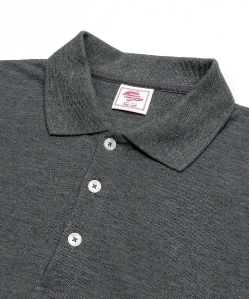 JEMORGAN(ジェーイーモーガン)の「JEMORGAN T/Cカノコ ミニポロシャツ(ポロシャツ・レディース・ブラック/ホワイト/チャコール・FREE)」の16枚目の写真