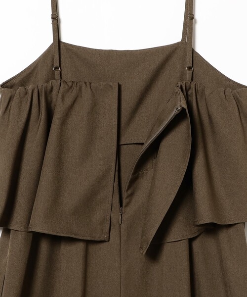 B:MING by BEAMS（ビーミングバイビームス）の「【洗える】フレア オールインワン（S～M）（つなぎ/オールインワン・レディース・ブラック系その他4/ブラウン・MEDIUM/SMALL）」の20枚目の写真