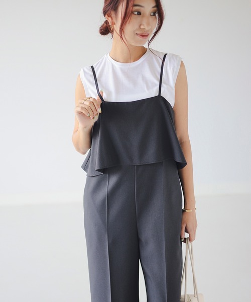 セール】フレア オールインワン（S～M）（つなぎ/オールインワン）｜B