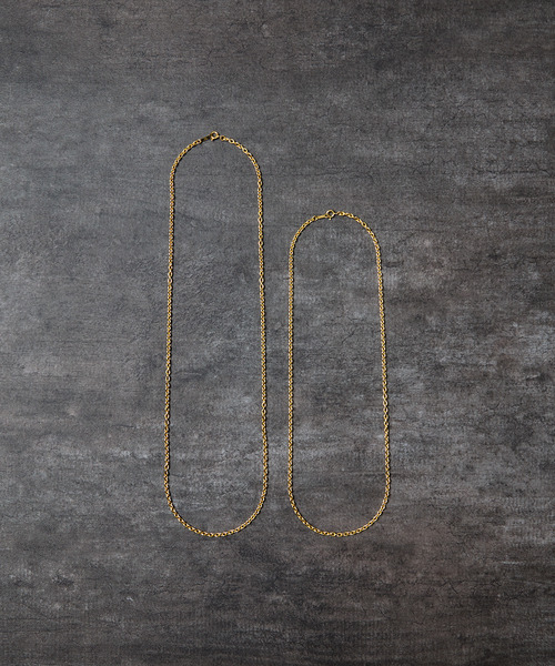 THEFT（セフト）の「THEFT セフト / K18GP アズキCHAIN NECKLACE シルバー925アズキチェーンネックレス 50cm 18金コーティング（ネックレス・メンズ・ゴールド・50cm）」の12枚目の写真