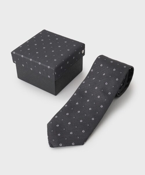 tk.TAKEO KIKUCHI（ティーケータケオキクチ）の「【BOX入り】ベーシックタイ（ネクタイ・メンズ・ライトグレー系2/サックスブルー系2/グレー系その他4/ネイビー系2/モスグリーン系3/ブルー系その他5・00）」の16枚目の写真