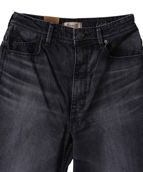 YANUK（ヤヌーク）の「YANUK / LILITH Wide Straight(ワイドストレートデニム 57153079)（デニムパンツ・レディース・ブラック・25/24/23）」の12枚目の写真