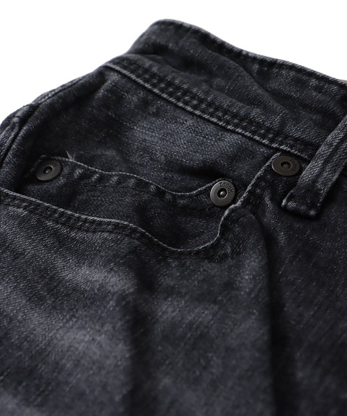 YANUK（ヤヌーク）の「YANUK / LILITH Wide Straight(ワイドストレートデニム 57153079)（デニムパンツ・レディース・ブラック・25/24/23）」の15枚目の写真