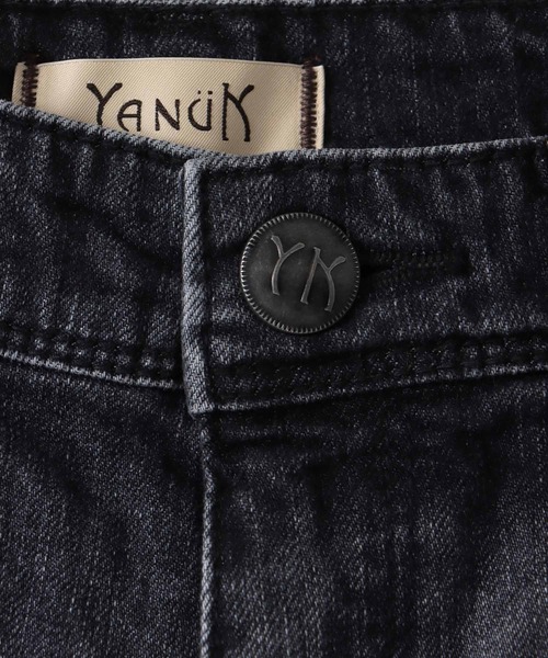 YANUK（ヤヌーク）の「YANUK / LILITH Wide Straight(ワイドストレートデニム 57153079)（デニムパンツ・レディース・ブラック・25/24/23）」の16枚目の写真