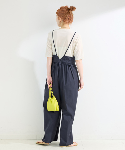 マイストラーダ カットワークキャミサロペット ホワイト S 楽天市場