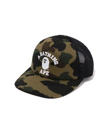 A BATHING APE(AxCVOGCv)1ST CAMO COLLEGE MESH CAP(Lbv)