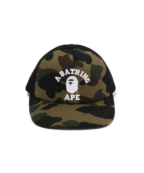 1ST CAMO COLLEGE MESH CAP（キャップ）｜A BATHING APE（ア