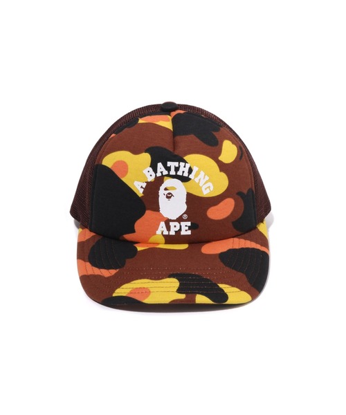 1ST CAMO COLLEGE MESH CAP（キャップ）｜A BATHING APE（ア