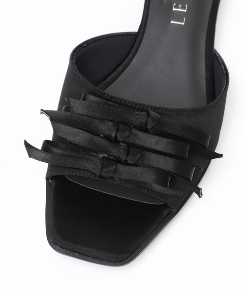 LE TALON スクエアミュールサンダル LE TALON｜2.5cmスクエアグルカミュール | Rakuten Fashion(楽天