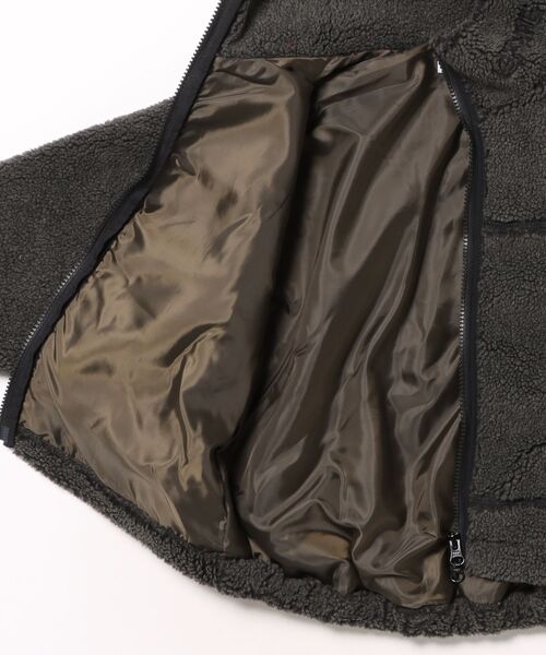 GROOVY COLORS(グルービーカラーズ)の「Boa Jacket(その他アウター・キッズ・ブラウン・125/115)」の4枚目の写真