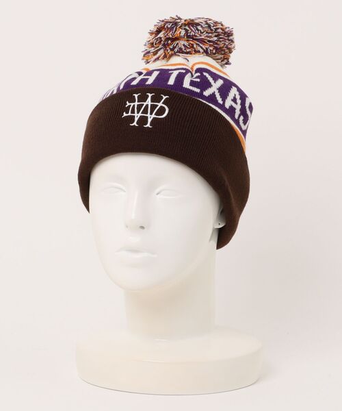 セール】【Dickies】DK EX WD LOGO JACQUARD KNIT WATCH/ロゴ/ボンボン