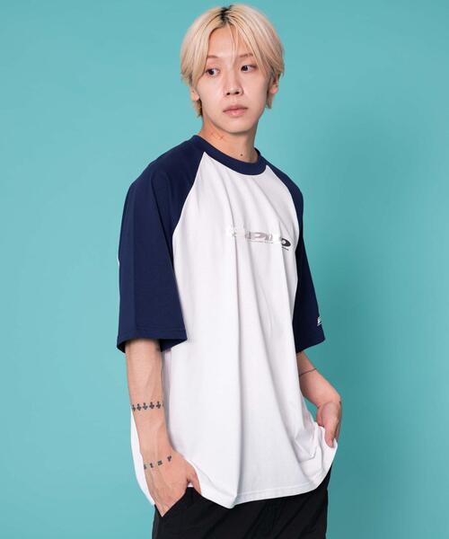 Piko（ピコ）の「∴WEGO/PIKO別注ラグラングラフィックT（Tシャツ/カットソー・メンズ・ブラック/ブラウン/ネイビー・LARGE/MEDIUM）」の4枚目の写真