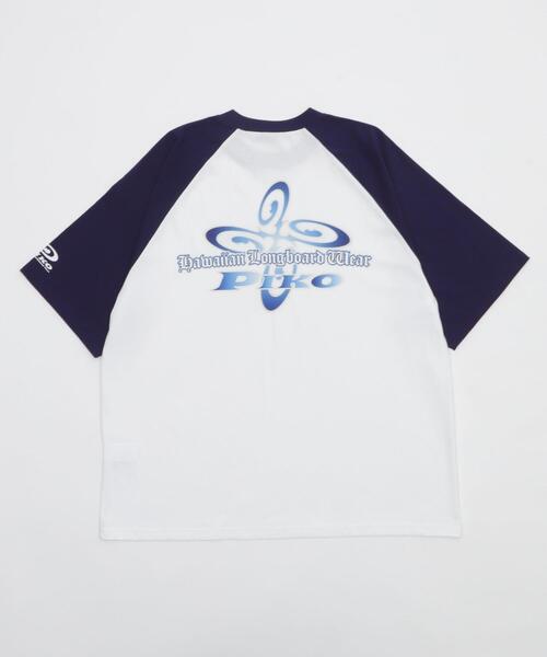 Piko（ピコ）の「∴WEGO/PIKO別注ラグラングラフィックT（Tシャツ/カットソー・メンズ・ブラック/ブラウン/ネイビー・LARGE/MEDIUM）」の11枚目の写真