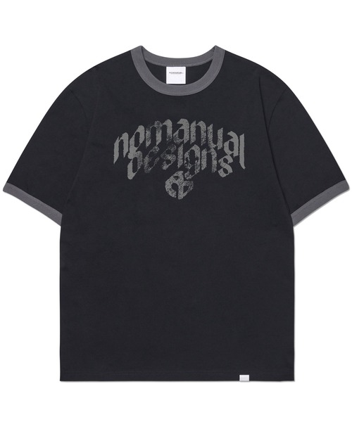 NOMANUAL /ノーマニュアル」 N.D RINGER T-SHIRT（Tシャツ