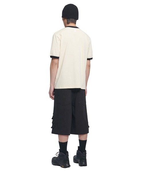 [NOMANUAL] N.D RINGER T-SHIRT /追跡付 MUSINSA | NOMANUAL N.D RINGER T-SHIRT - BLACK