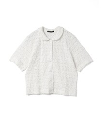 ミズイロインド　半袖ブラウス美品 楽天市場】mizuiro ind（ミズイロインド） カット ジャガード
