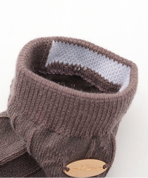 petit main（プティマイン）の「チャームつきソックス2P（ソックス/靴下・キッズ・ネイビー/アイボリー/モカ・M/L/S/SS）」の7枚目の写真