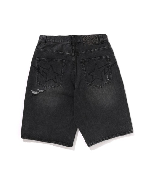 STA RELAXED FIT DENIM SHORTS（デニムパンツ）｜A BATHING APE