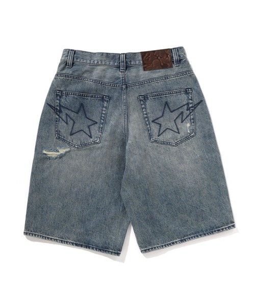 STA RELAXED FIT DENIM SHORTS（デニムパンツ）｜A BATHING APE
