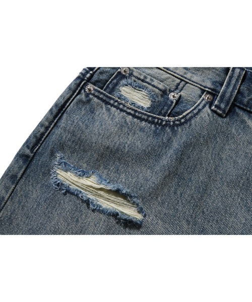 STA RELAXED FIT DENIM SHORTS（デニムパンツ）｜A BATHING APE（ア