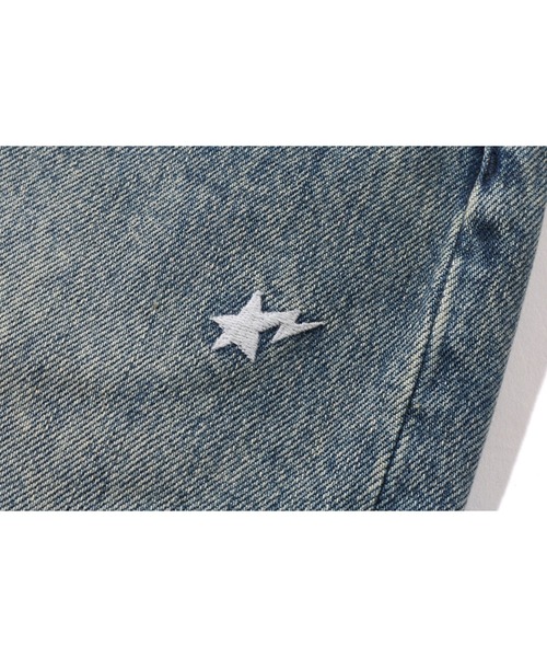 STA RELAXED FIT DENIM SHORTS（デニムパンツ）｜A BATHING APE（ア